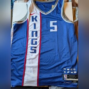 Nike Sacramento Kings City Edition Swingman Jersey 5 Fox Mens XL NWT